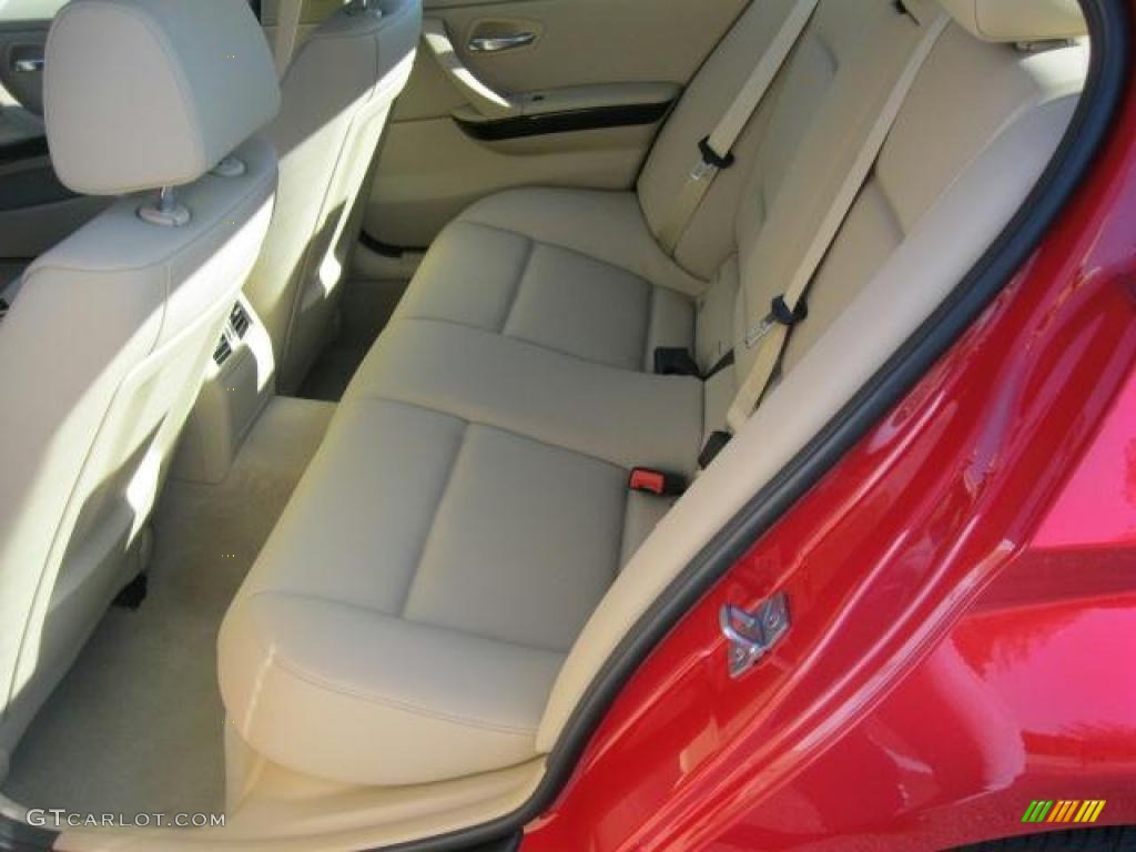 2011 3 Series 328i Sedan - Crimson Red / Beige photo #6