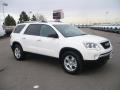 2011 Summit White GMC Acadia SLE AWD  photo #1