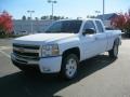 2011 Summit White Chevrolet Silverado 1500 LT Extended Cab  photo #4