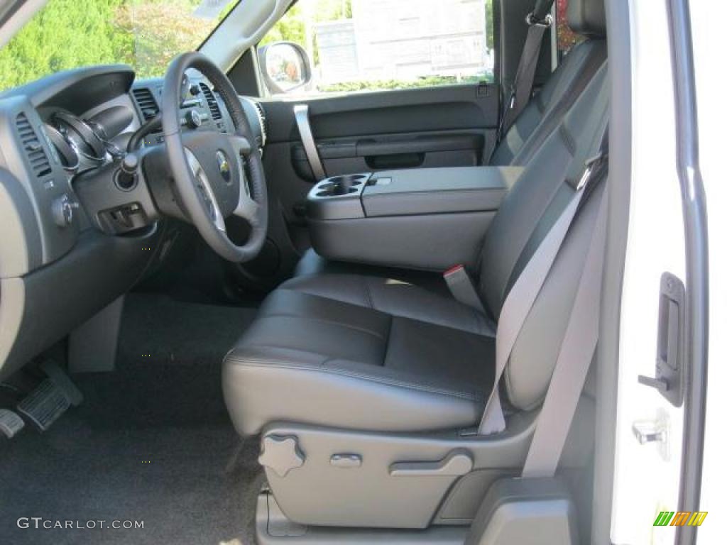 2011 Silverado 1500 LT Extended Cab - Summit White / Ebony photo #5