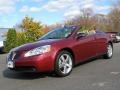 Performance Red Metallic 2009 Pontiac G6 GT Convertible Exterior