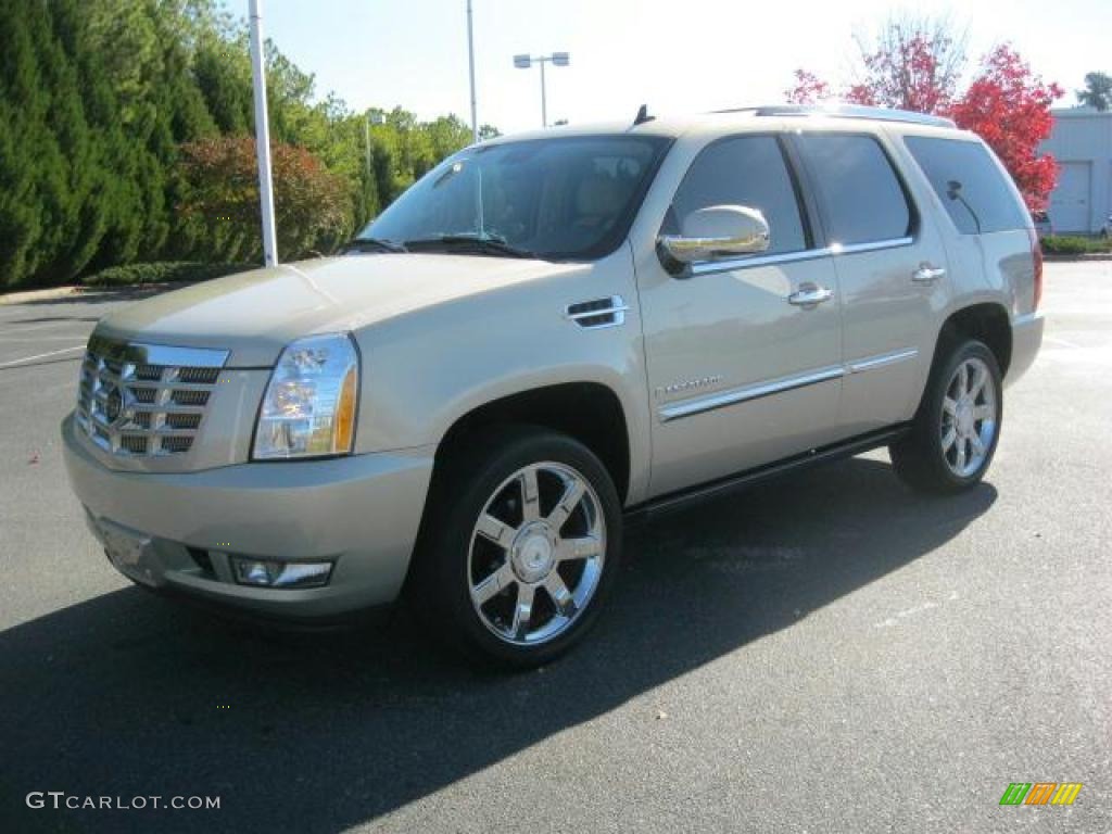 2007 Escalade AWD - Gold Mist / Cocoa/Light Cashmere photo #28