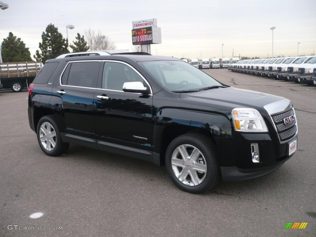 Onyx Black 2011 GMC Terrain SLT AWD Exterior Photo #40167341