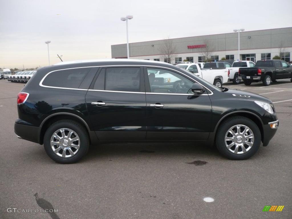 Carbon Black Metallic 2011 Buick Enclave CXL AWD Exterior Photo #40168017