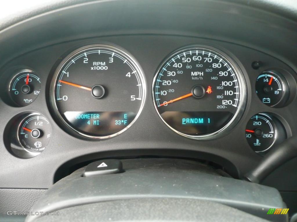 2011 GMC Sierra 2500HD Denali Crew Cab 4x4 Gauges Photo #40168801