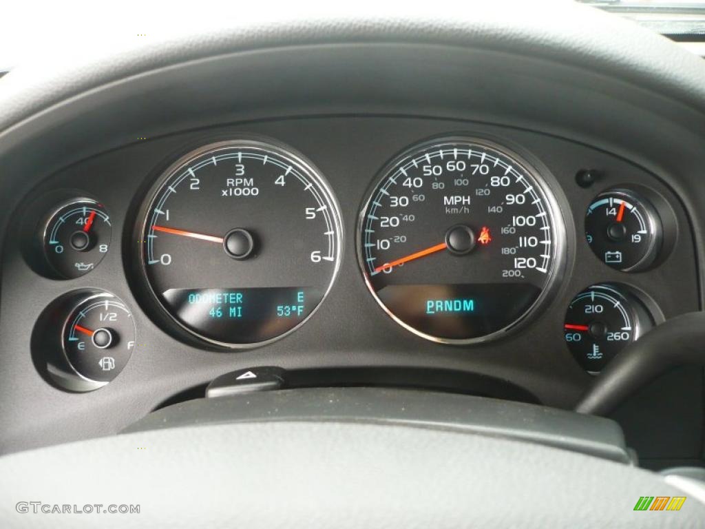 2011 GMC Sierra 1500 Denali Crew Cab 4x4 Gauges Photo #40169133