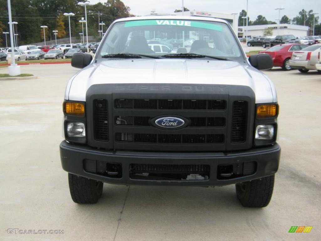 Silver Metallic 2008 Ford F350 Super Duty XL SuperCab 4x4 Exterior Photo #40169337