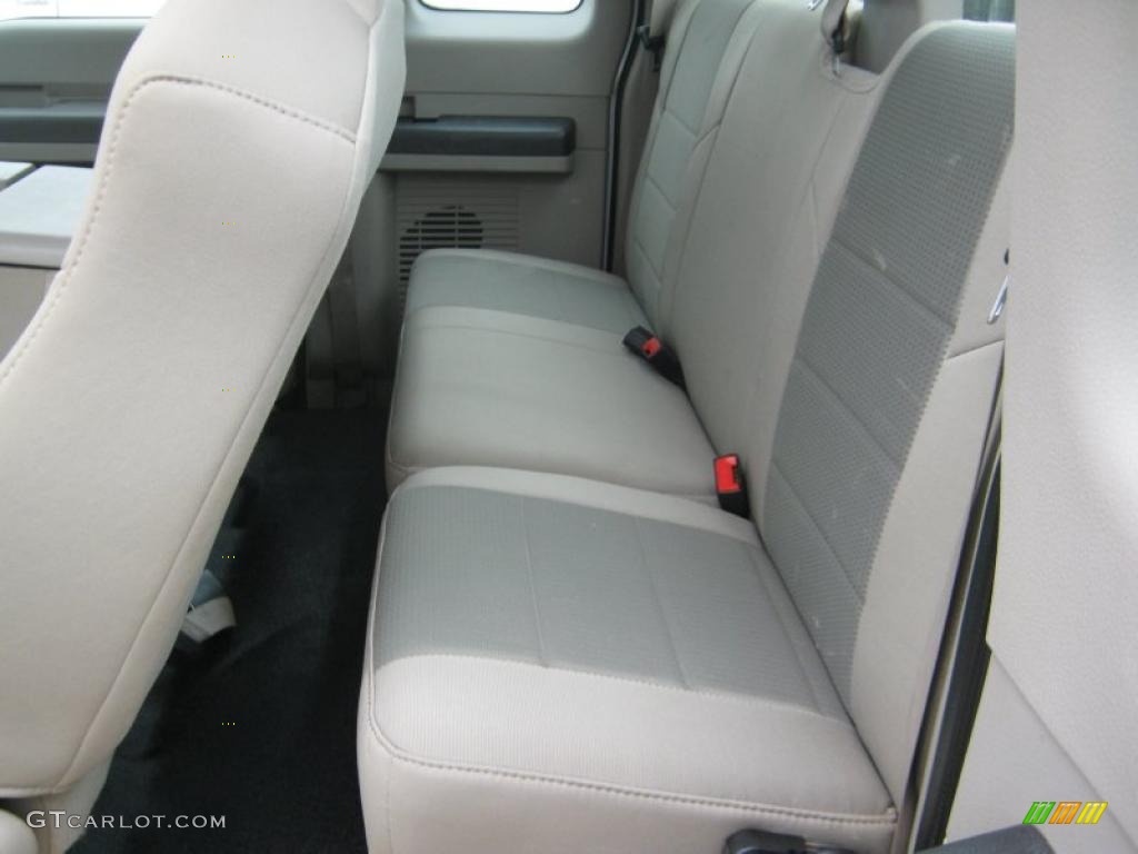 Medium Stone Interior 2008 Ford F350 Super Duty XL SuperCab 4x4 Photo #40169449