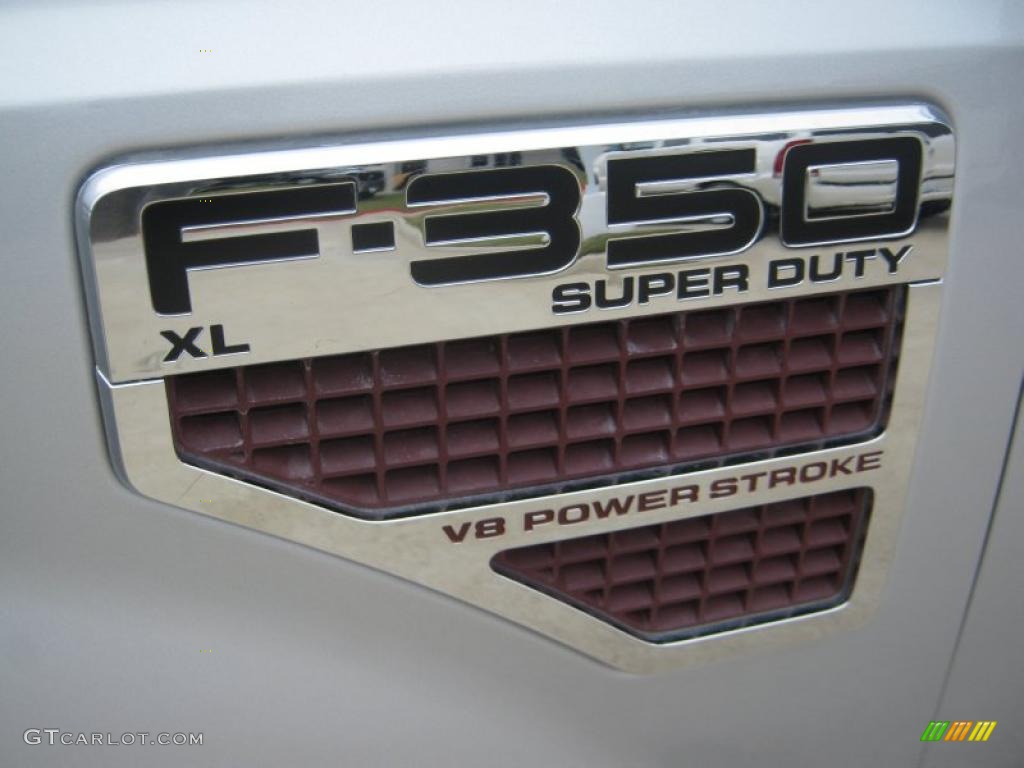 2008 Ford F350 Super Duty XL SuperCab 4x4 Marks and Logos Photo #40169597