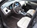 Cocoa/Light Neutral Leather Prime Interior Photo for 2011 Chevrolet Cruze #40170449