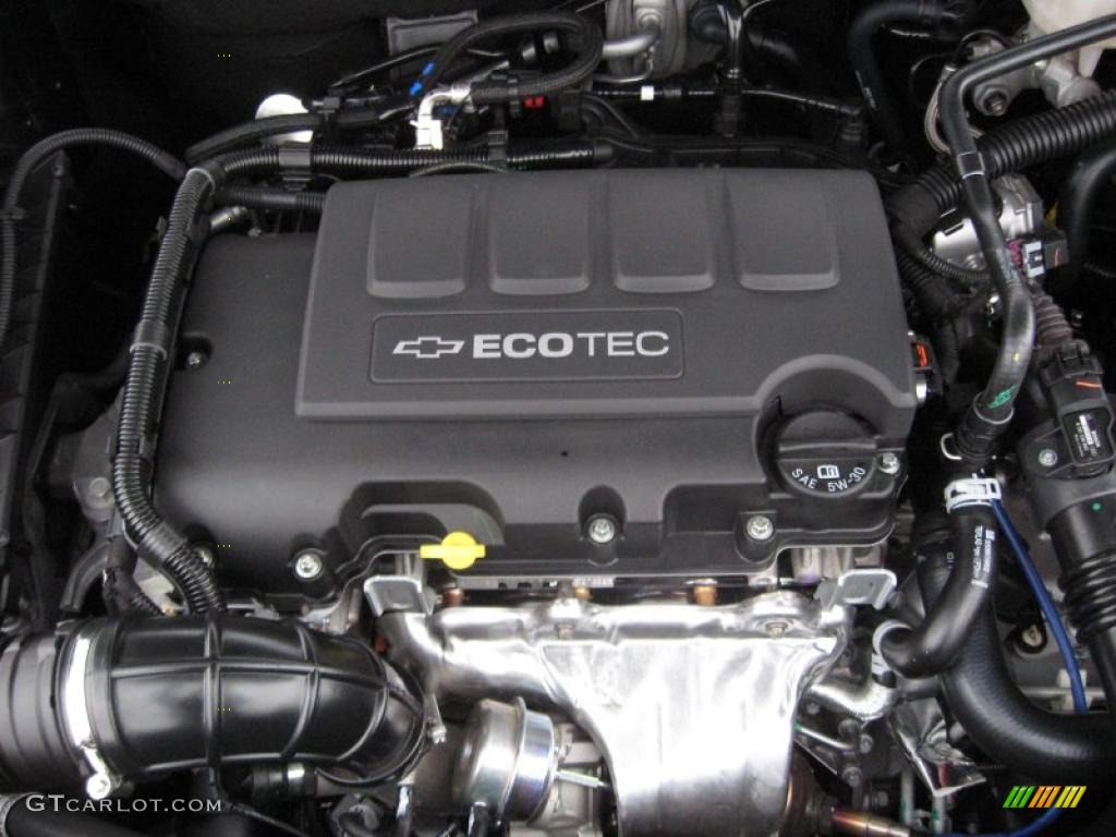 2011 Chevrolet Cruze LT 1.4 Liter Turbocharged DOHC 16-Valve VVT ECOTEC 4 Cylinder Engine Photo #40170541