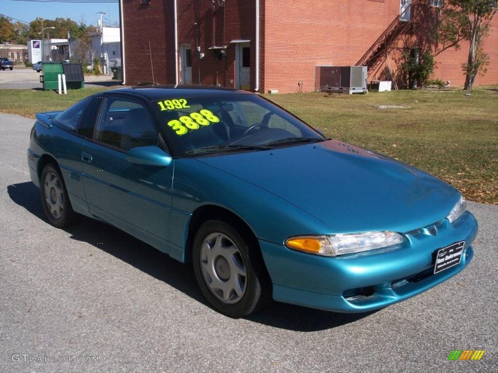 1992 Talon  - Tennessee Blue Metallic / Gray photo #3