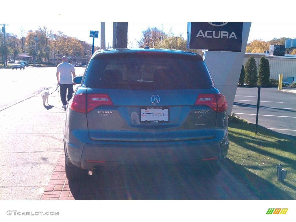 2007 MDX  - Steel Blue Metallic / Taupe photo #6