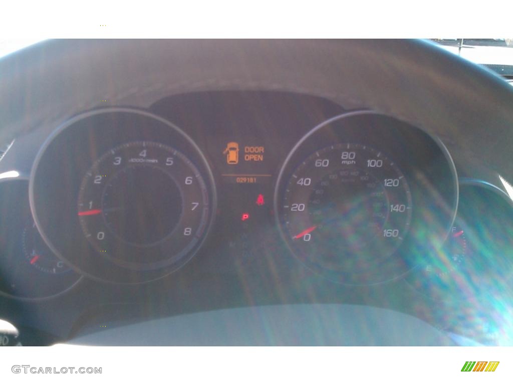 2007 MDX  - Steel Blue Metallic / Taupe photo #19