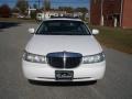 1998 Vibrant White Lincoln Town Car Signature  photo #2