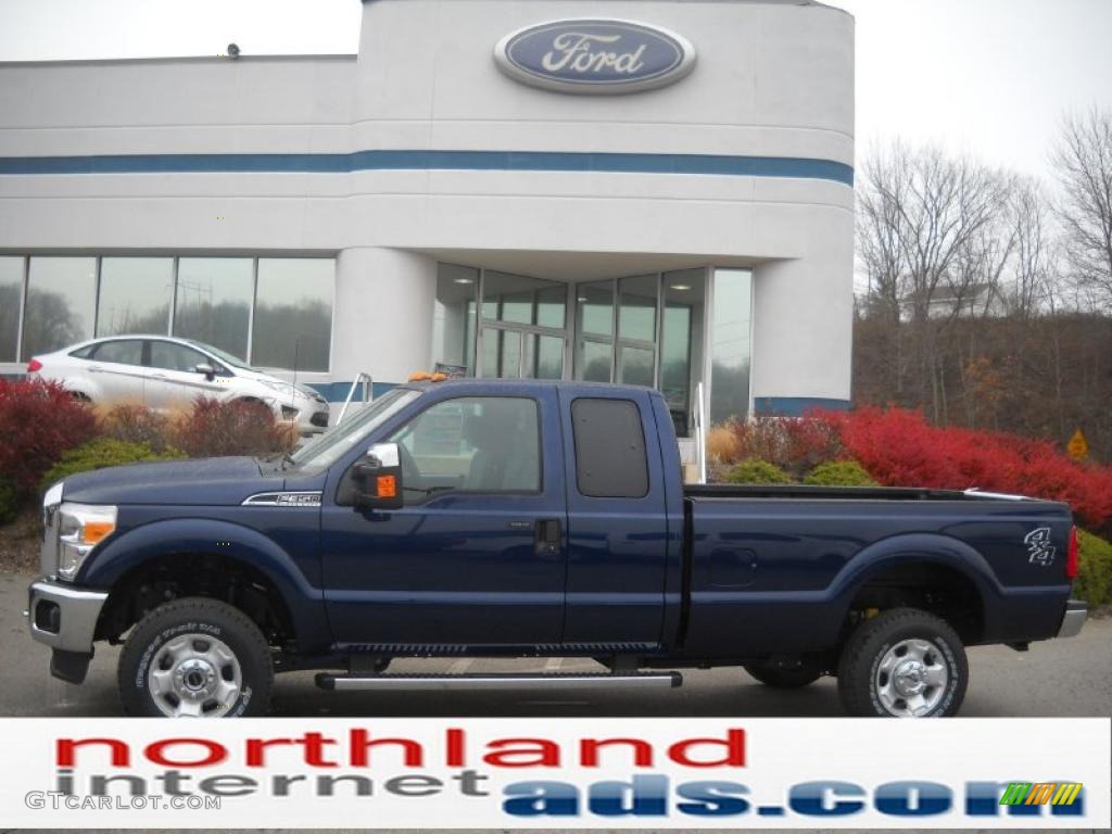 Dark Blue Pearl Ford F350 Super Duty