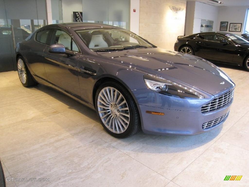 Concours Blue 2011 Aston Martin Rapide Sedan Exterior Photo #40174573