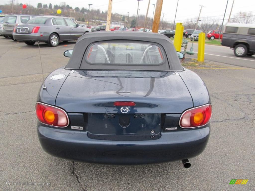 1999 MX-5 Miata Roadster - Twilight Blue Mica / Black photo #3