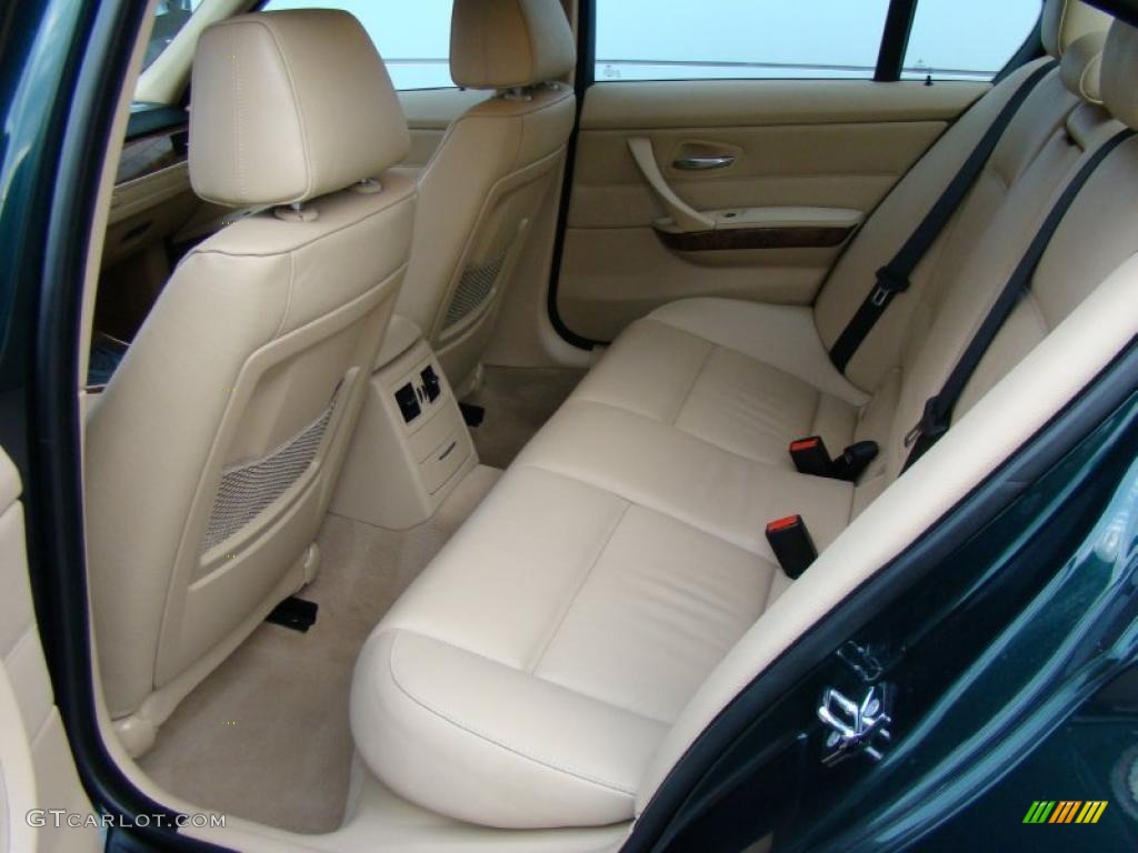 2008 3 Series 328xi Sedan - Deep Green Metallic / Beige photo #11