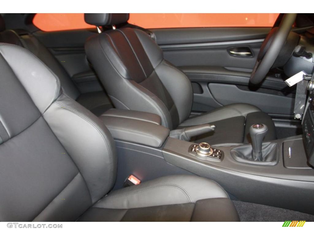 Black Novillo Leather Interior 2011 BMW M3 Coupe Photo #40176973