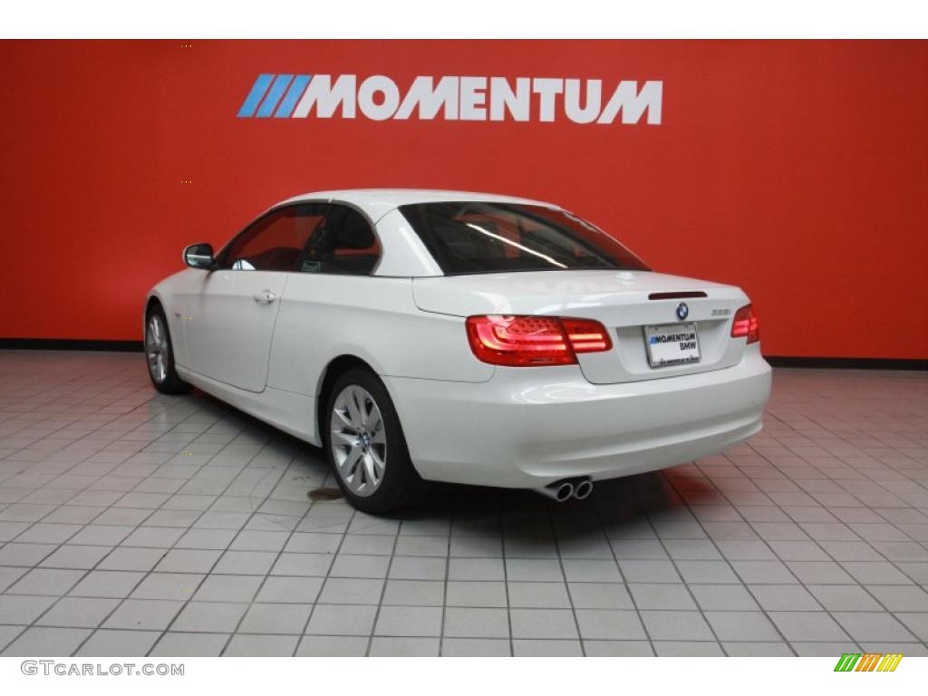 2011 3 Series 328i Convertible - Alpine White / Black Dakota Leather photo #2