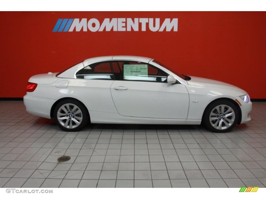 2011 3 Series 328i Convertible - Alpine White / Black Dakota Leather photo #3