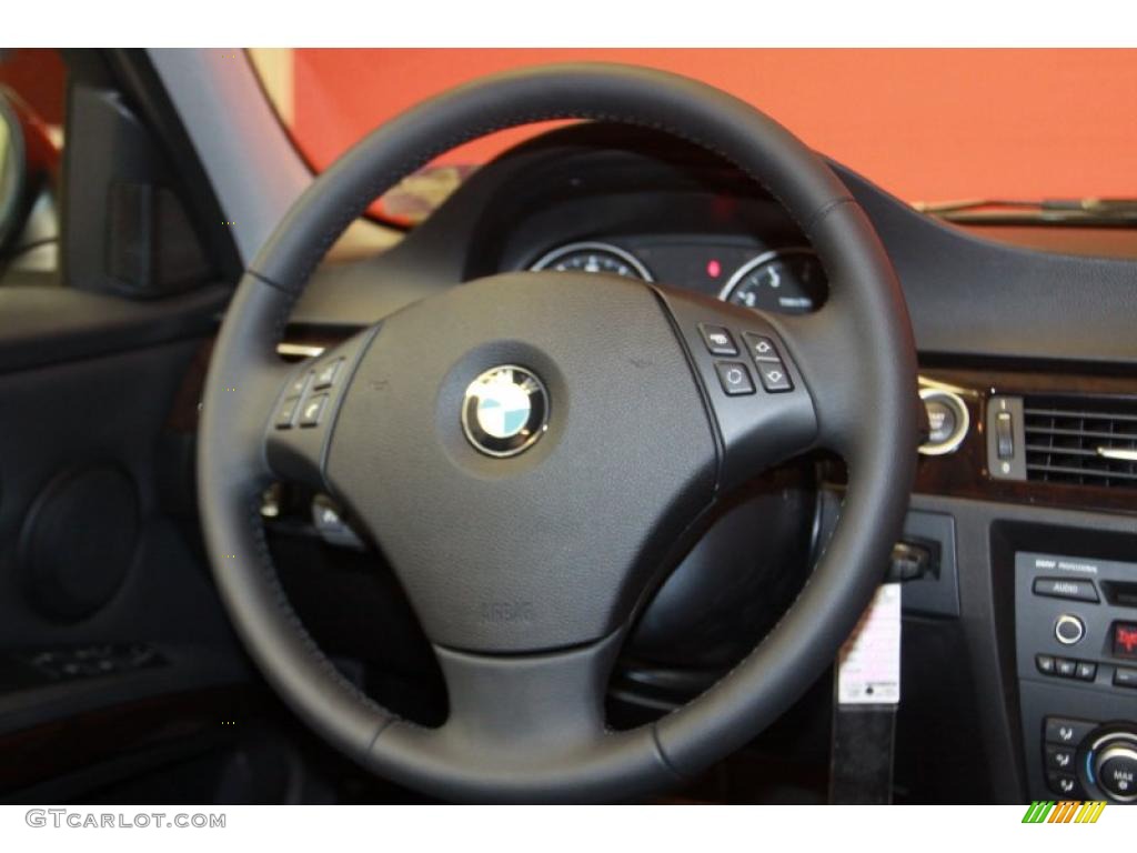 2011 3 Series 328i Sedan - Jet Black / Black photo #26