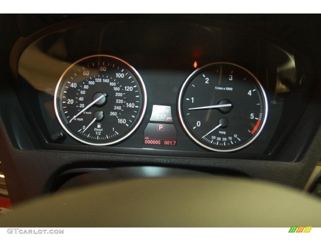 2011 BMW X5 xDrive 35d Gauges Photo #40178441