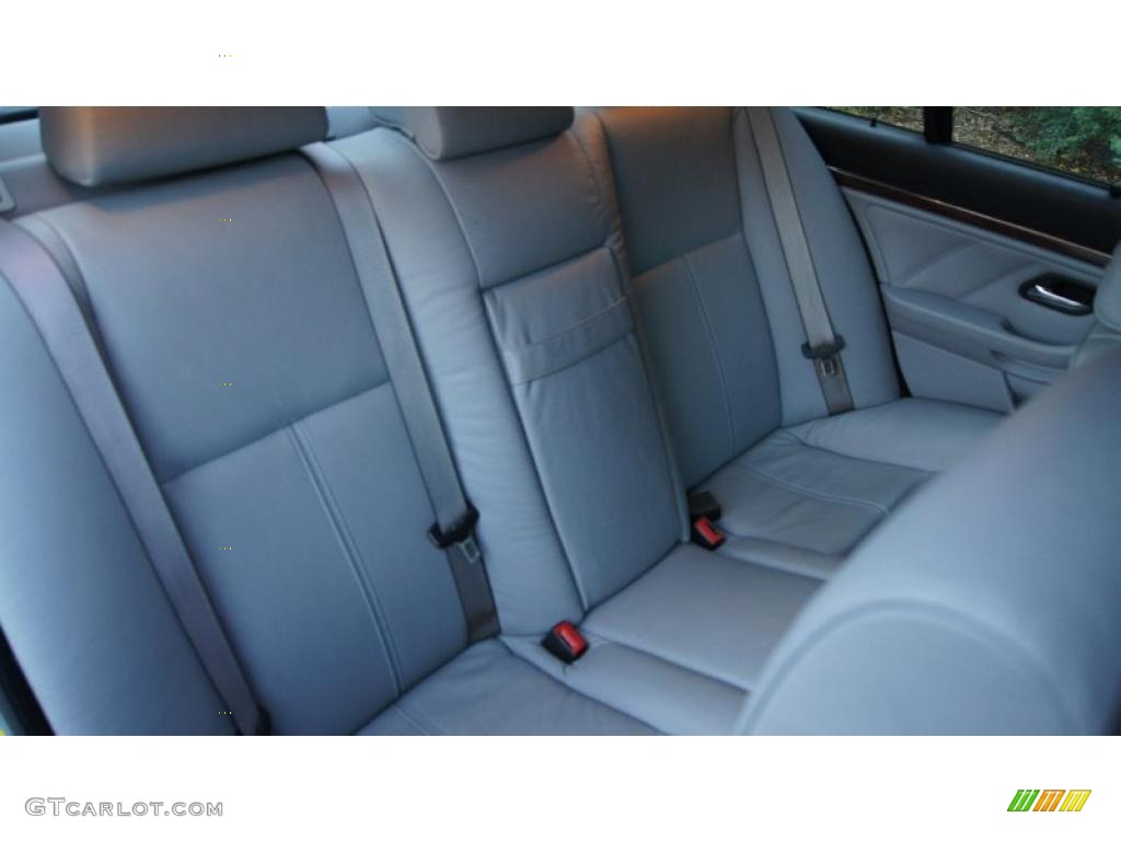 2003 5 Series 530i Sedan - Slate Green Metallic / Grey photo #17