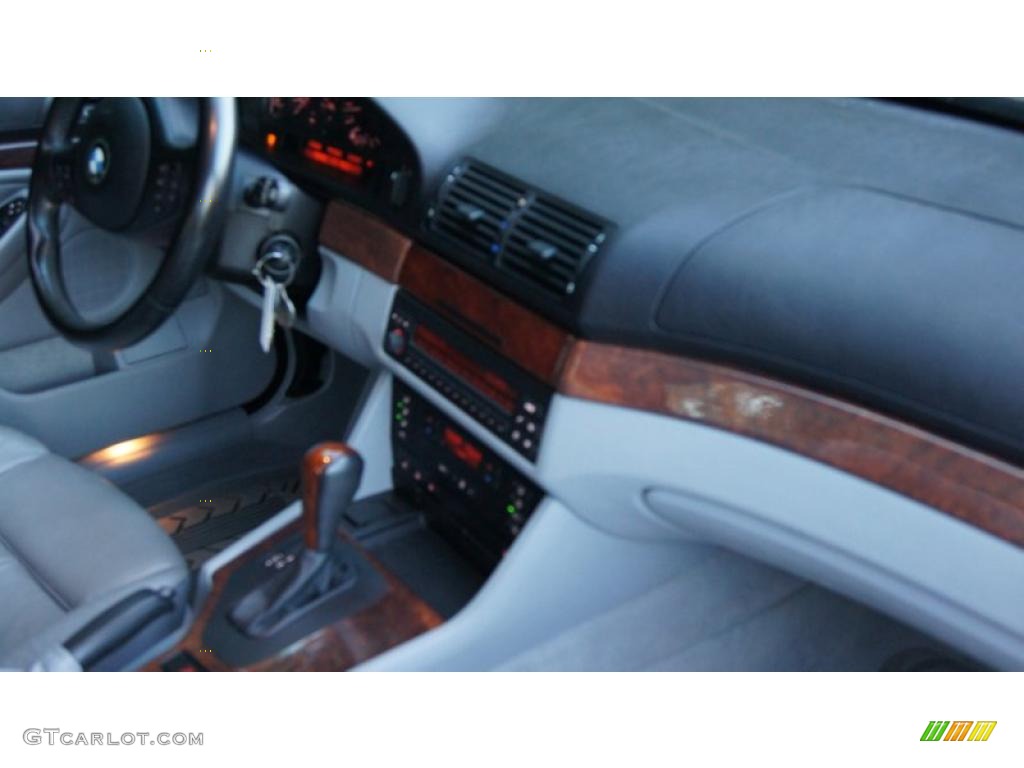 2003 5 Series 530i Sedan - Slate Green Metallic / Grey photo #23
