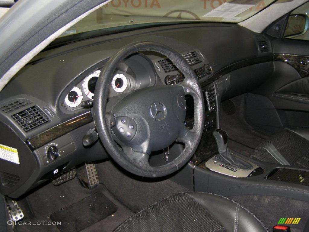 Charcoal Interior 2006 Mercedes-Benz E 55 AMG Sedan Photo #40180118