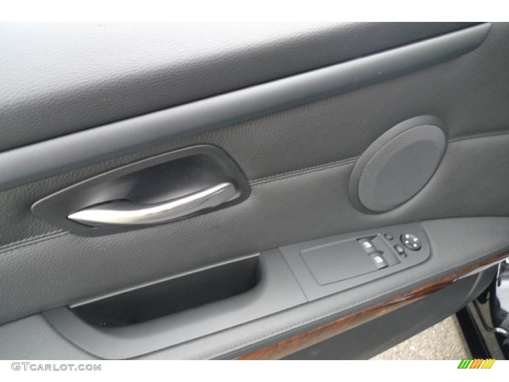 2008 3 Series 328xi Coupe - Jet Black / Black photo #22