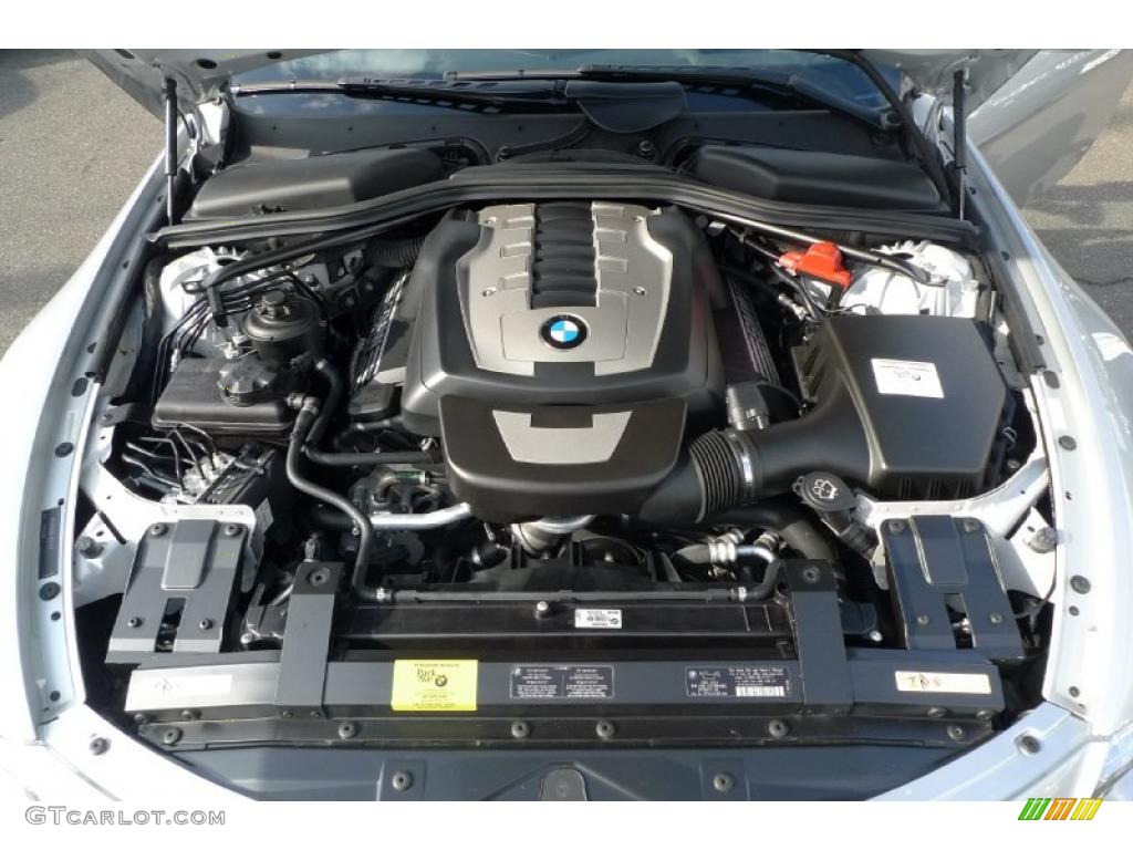 2008 BMW 6 Series 650i Convertible 4.8 Liter DOHC 32-Valve VVT V8 Engine Photo #40181730