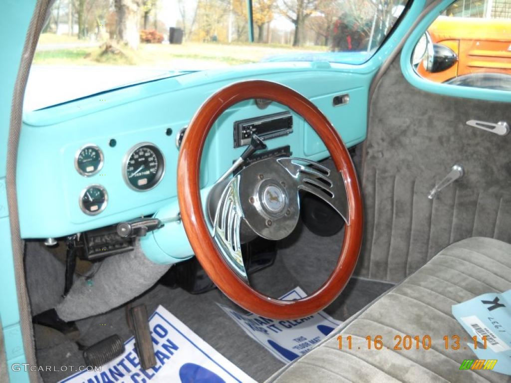Gray Interior 1937 Plymouth Coupe Custom Photo #40181794