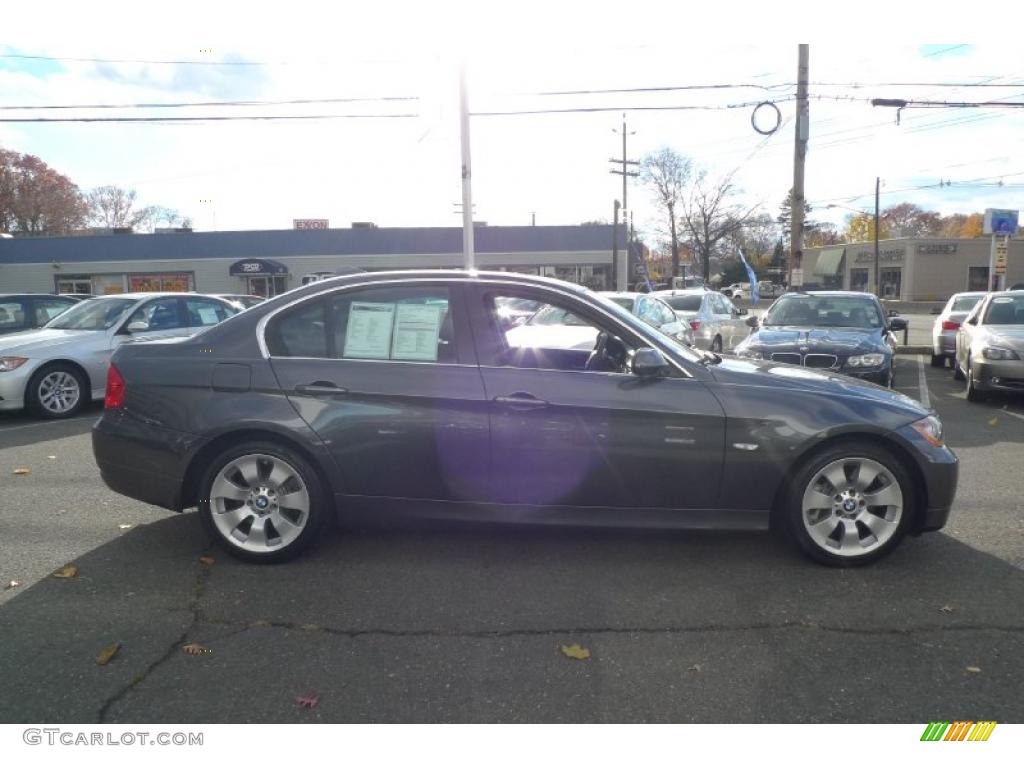 2008 3 Series 335xi Sedan - Sparkling Graphite Metallic / Black photo #11