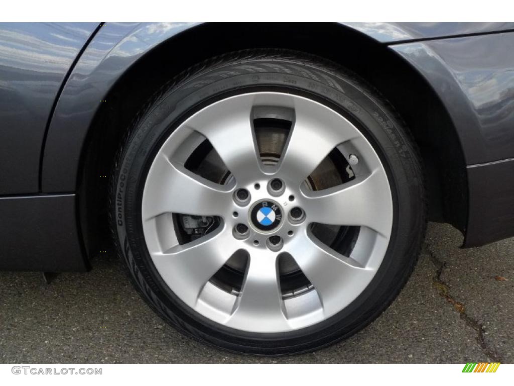 2008 3 Series 335xi Sedan - Sparkling Graphite Metallic / Black photo #20