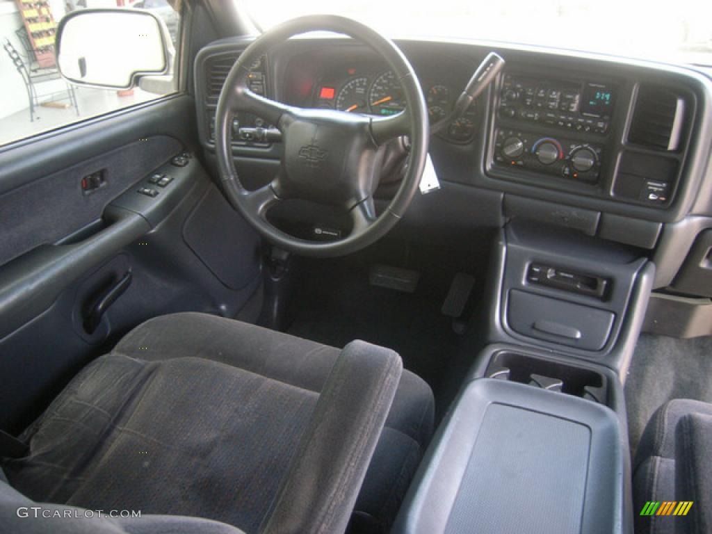 2000 Silverado 1500 Z71 Extended Cab 4x4 - Onyx Black / Graphite photo #12
