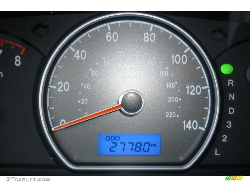 2008 Elantra GLS Sedan - Regatta Blue Metallic / Beige photo #3