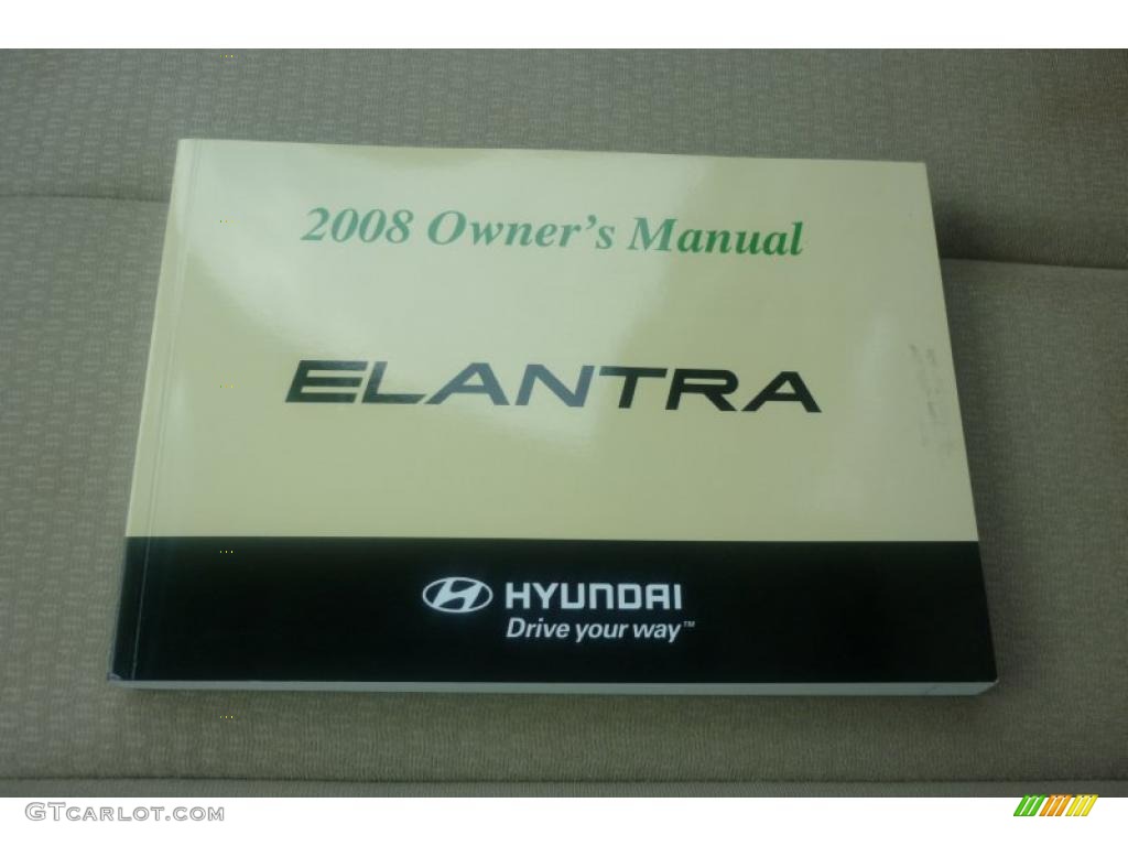 2008 Elantra GLS Sedan - Regatta Blue Metallic / Beige photo #4
