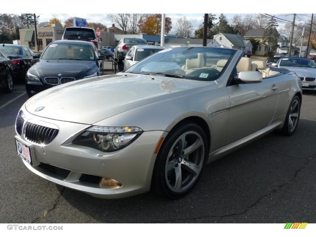 Mineral Silver Metallic 2008 BMW 6 Series 650i Convertible Exterior Photo #40183826