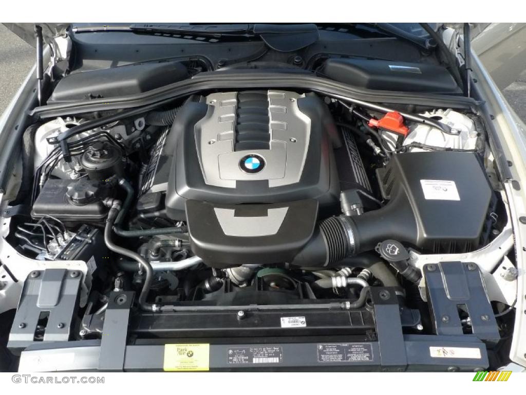 2008 BMW 6 Series 650i Convertible 4.8 Liter DOHC 32-Valve VVT V8 Engine Photo #40184186