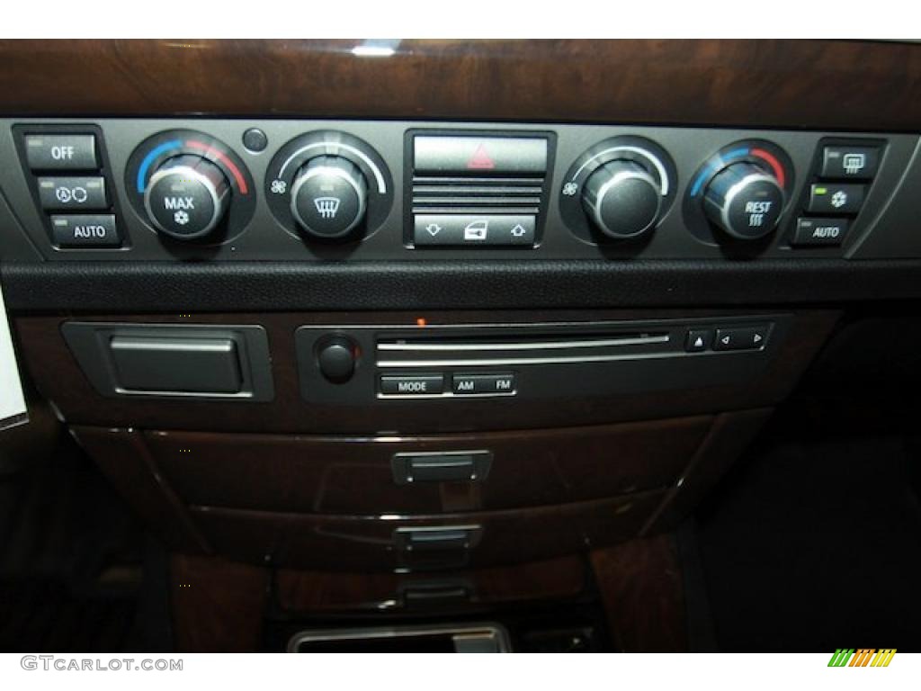 2008 7 Series 750Li Sedan - Azurite Black Metallic / Flannel Grey photo #33