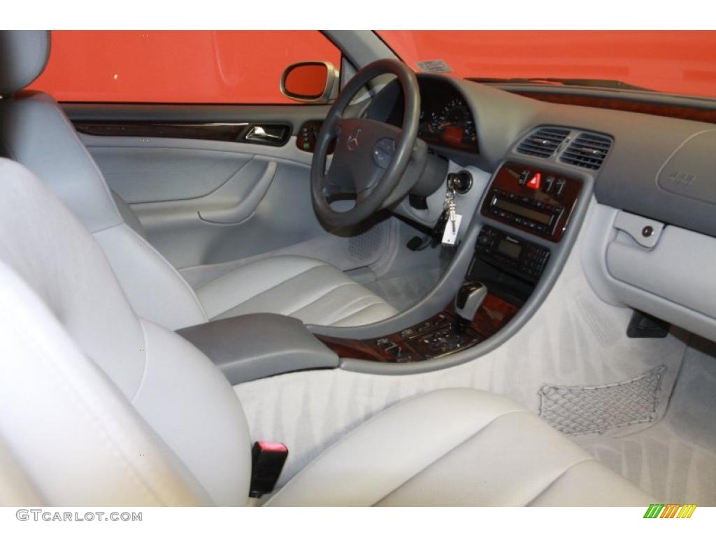 2002 Mercedes-Benz CLK 320 Cabriolet Ash Dashboard Photo #40185399