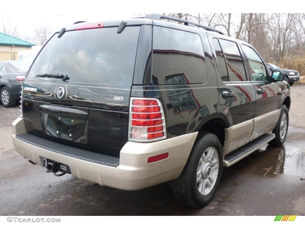 Black Clearcoat 2004 Mercury Mountaineer Convenience AWD Exterior Photo #40185867