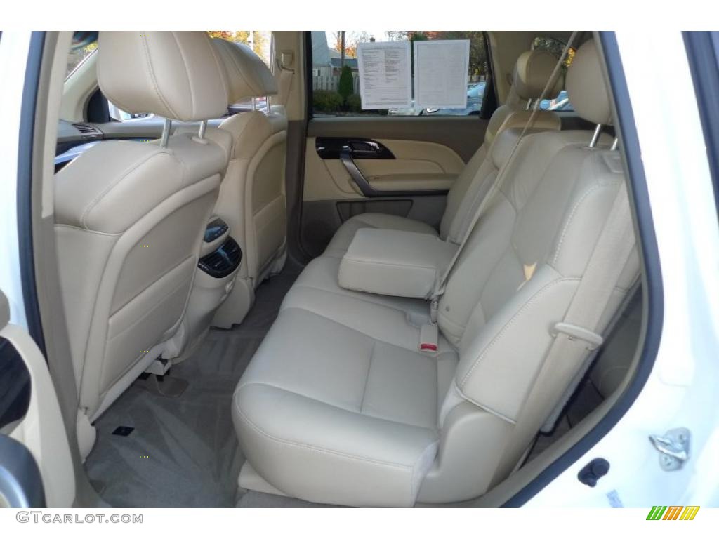Parchment Interior 2009 Acura MDX Technology Photo #40186691