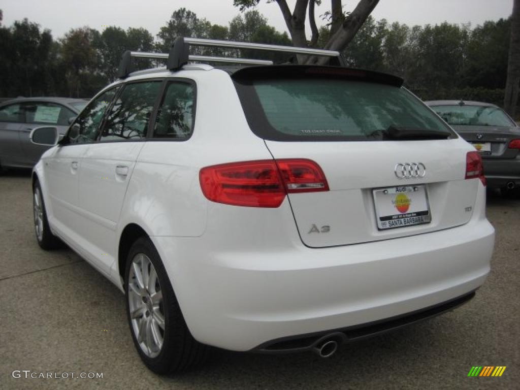 2011 A3 2.0 TDI - Ibis White / Black photo #3