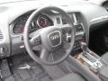 2011 Audi Q7 Black Interior Prime Interior Photo