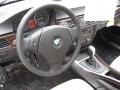 Oyster/Black Dakota Leather Prime Interior Photo for 2011 BMW 3 Series #40188211