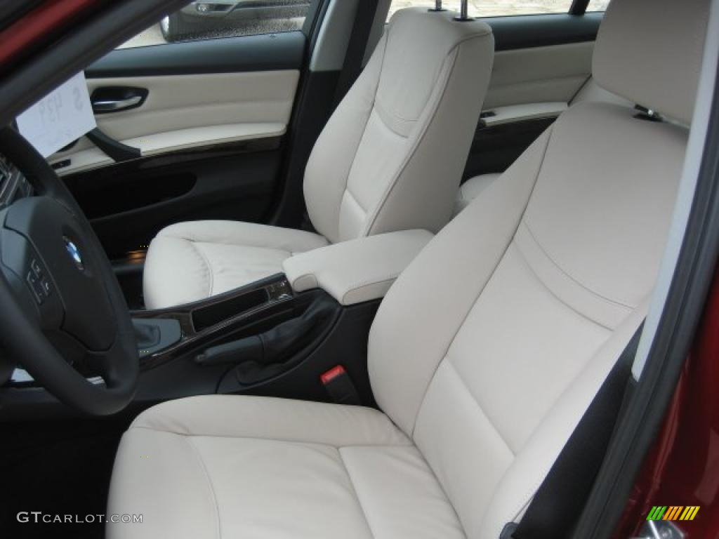 Oyster/Black Dakota Leather Interior 2011 BMW 3 Series 328i Sedan Photo #40188227