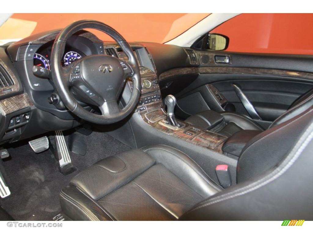 Graphite Interior 2008 Infiniti G 37 S Sport Coupe Photo #40188599